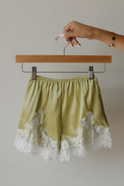 Girl's Satin Shorts | Prickly Pear