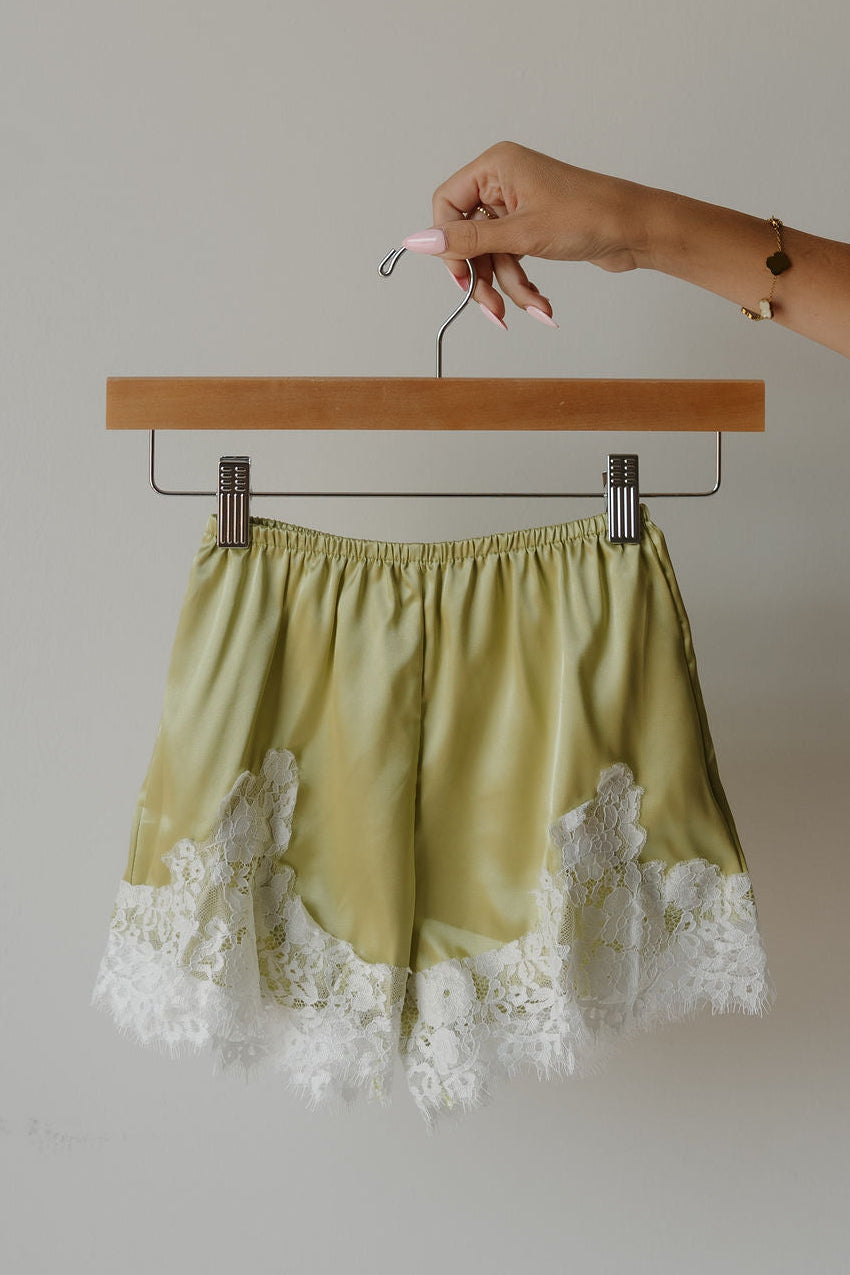 Girl's Satin Shorts | Prickly Pear