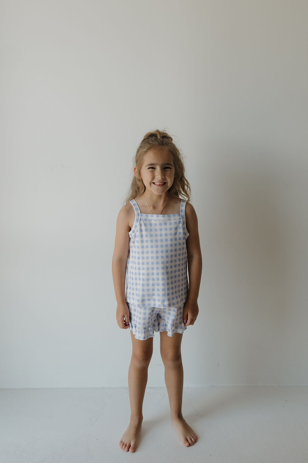 Girl's Ruffle Short Set | Marilyn