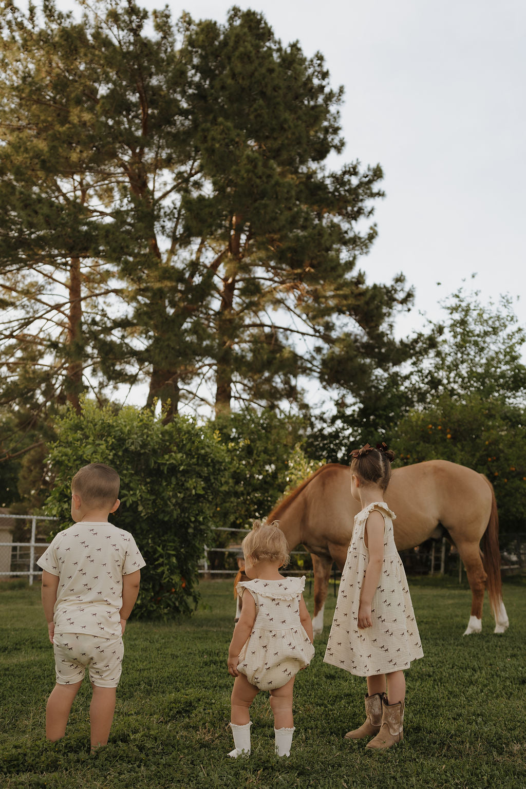 Child Muslin Dress | Wild Horses