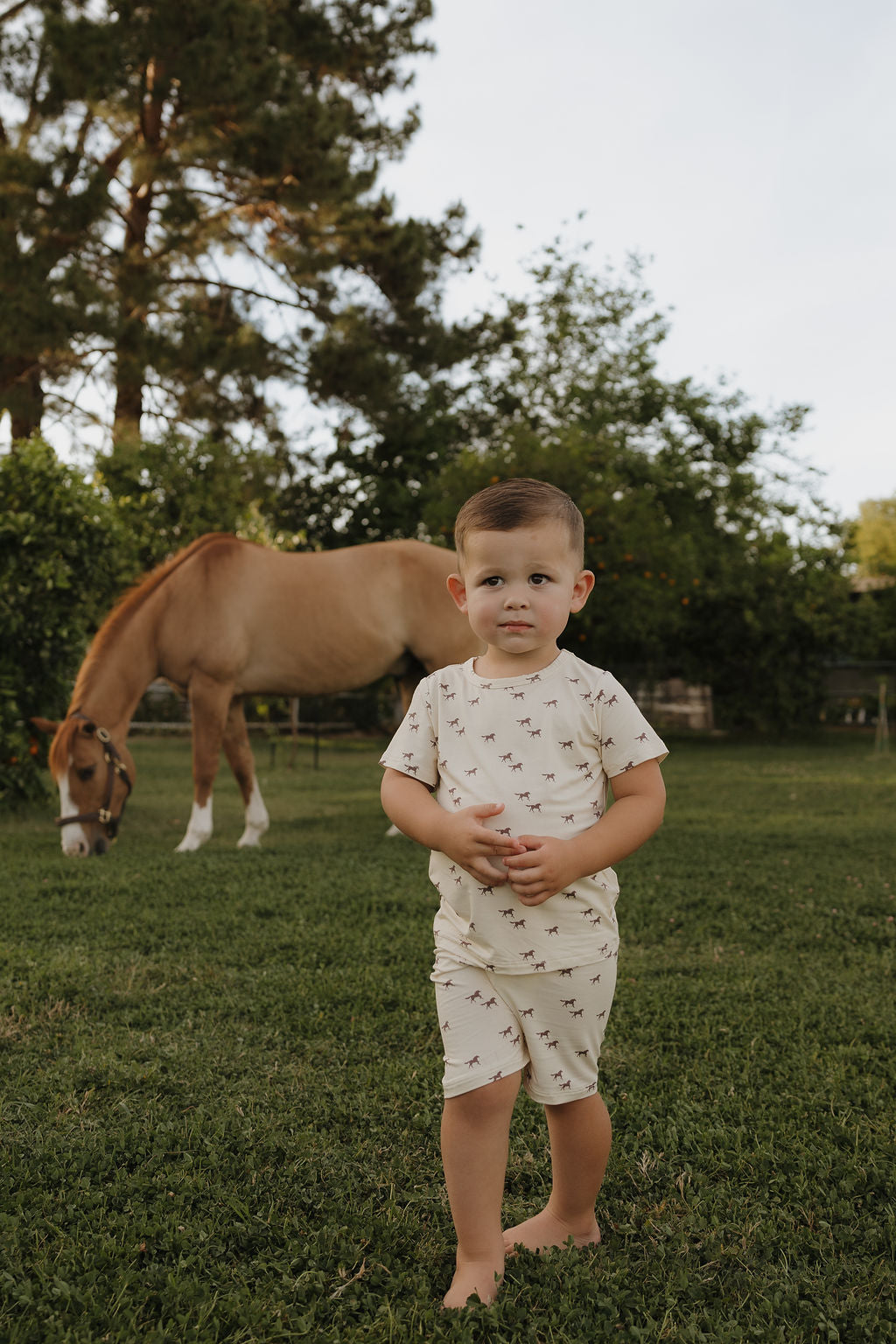 Bamboo Short Set | Wild Horses