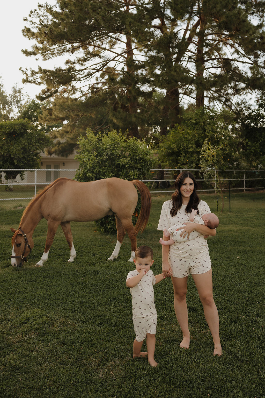 Bamboo Short Set | Wild Horses