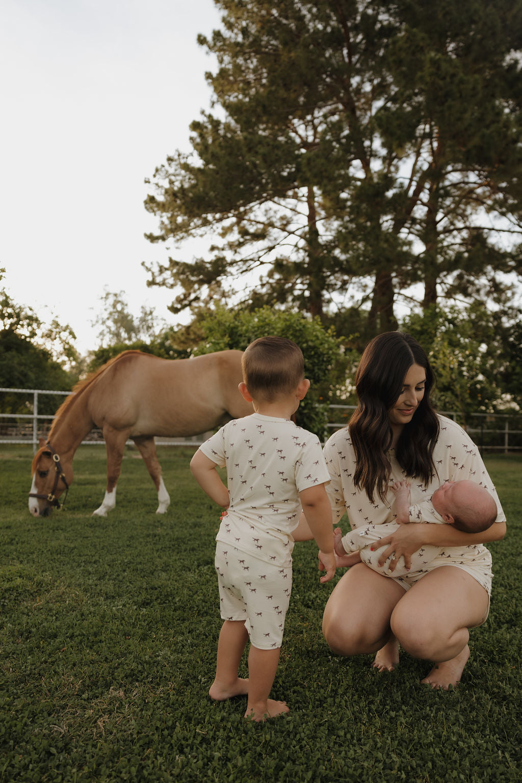 Bamboo Short Set | Wild Horses