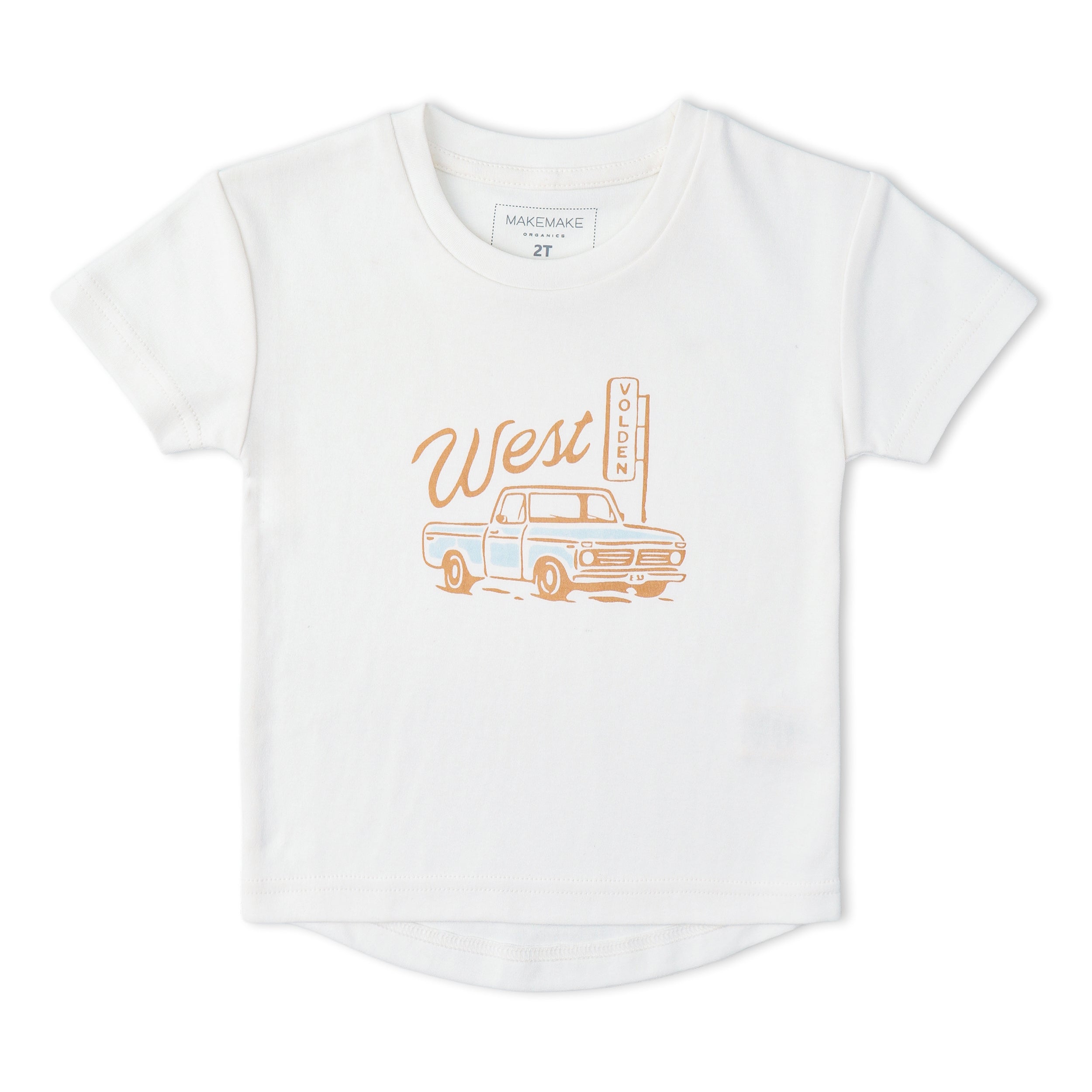 Organic Graphic Tee & Shorts Set - Wild West