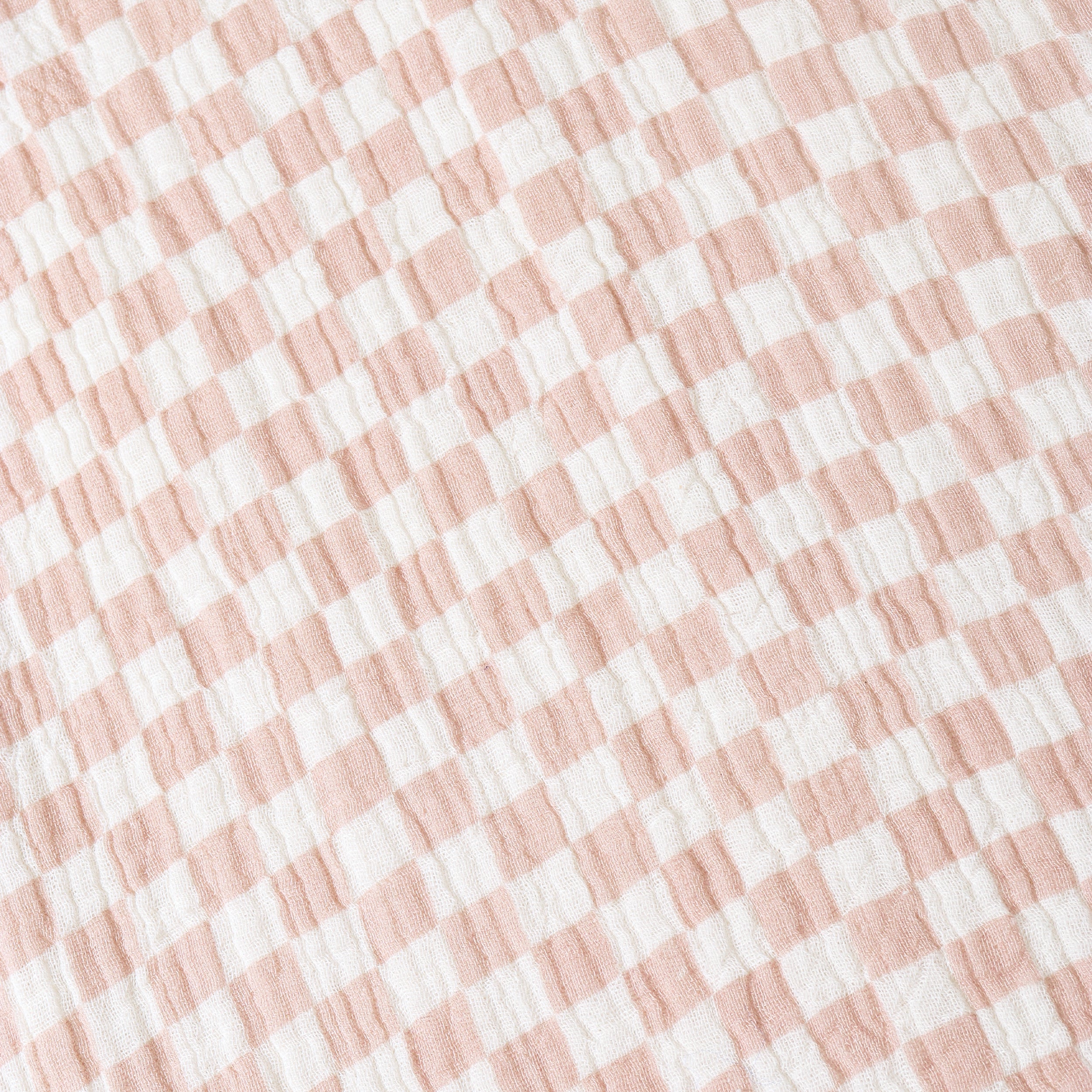 Organic Shirt & Shorts Set - Brick Checks