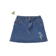 The Denim Skirt - Pansy