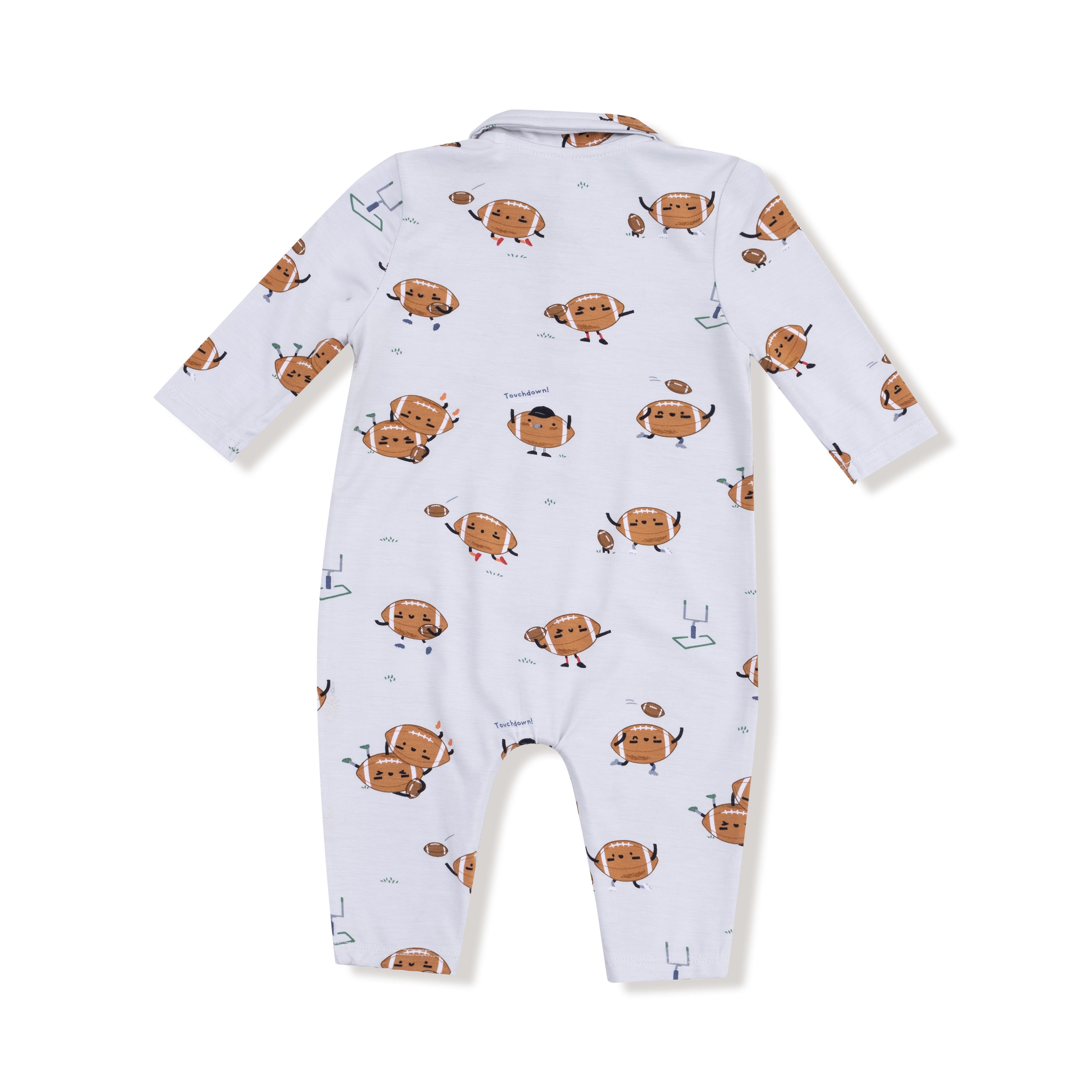 Footballs Playing Football - Polo Romper