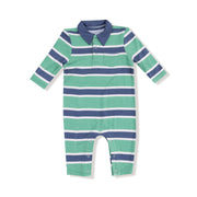 Rugby Stripe - Polo Romper