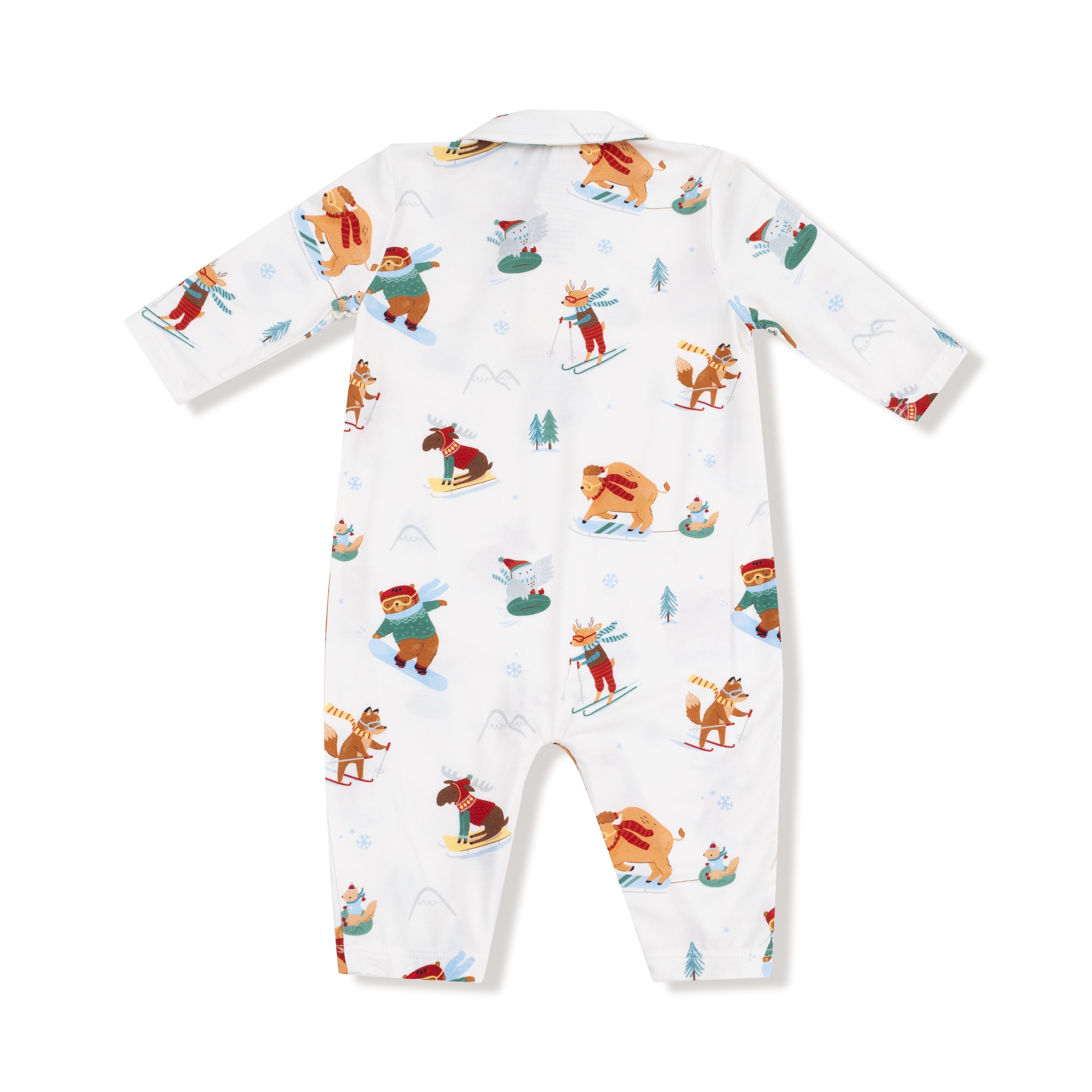 Winter Animal Sports - Polo Romper