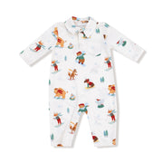 Winter Animal Sports - Polo Romper