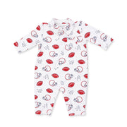 Touchdown Time - Polo Romper