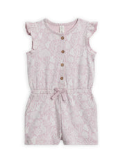 Shaye Romper - Coral Reef/Wisteria