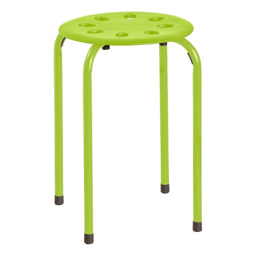 Stacking Stools Set of 5 - Portable Classroom and Office Seating