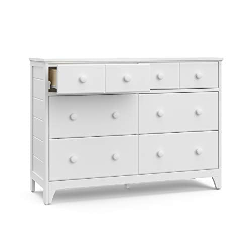 6-Drawer Nursery Dresser with Interlocking Safety System