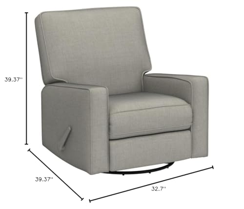 Swivel Glider Recliner Chair with High Back