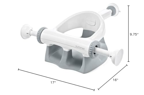 Baby Bath Seat with Suction Cups and Backrest