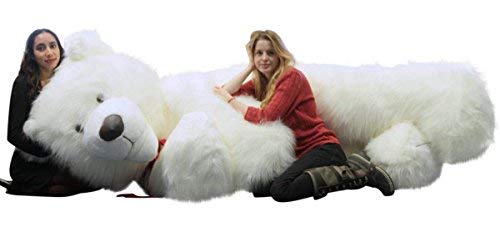 9 Foot Giant White Teddy Bear Soft Plush 108 Inches Huge Stuffed Animal Gigantic