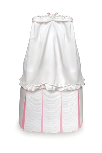 Canopy Bassinet with Rocking Cradle and Storage