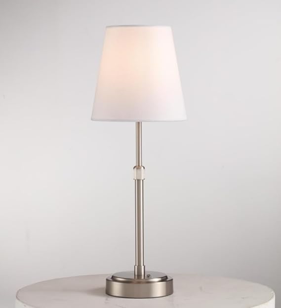 Portable Cordless LED Table Lamp, Height Adjustable Rechargeable