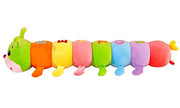 Multicolor Caterpillar Stuffed Animal Big Hugging Pillow Cute Plush Soft Pillow Doll