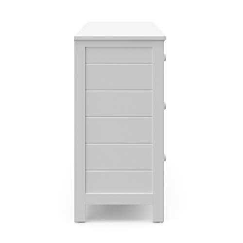 6-Drawer Nursery Dresser with Interlocking Safety System