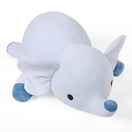 4.2lbs Elephant Weighted Stuffed Animals 24", Giant Weighted Elephant Plush Animal