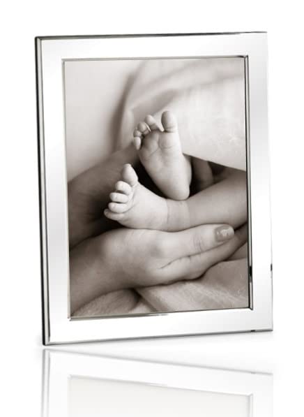 Sterling Silver Picture Frame, Oxford 5x7 Picture Frame, Tarnish Resistant