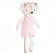 Charlotte The Dog Little 13" Hand-Knit Doll – 1 Doll = 10 Meals, Fair Trade, Heirloom Quality