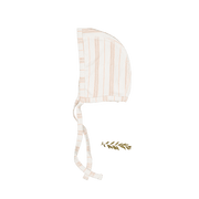 The Printed Bonnet - Rose Stripe