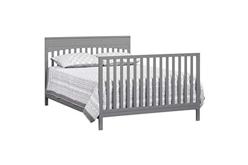 4-in-1 Convertible Crib Dove Gray