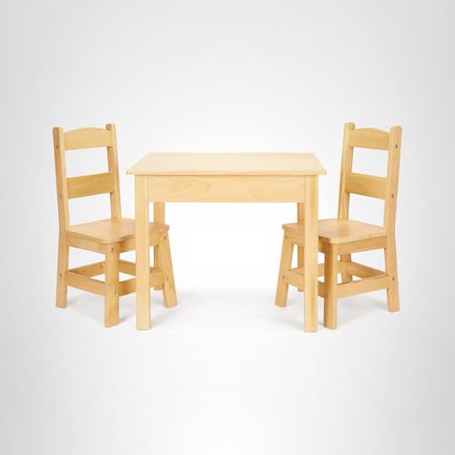 Kids Wooden Table and Chair Set