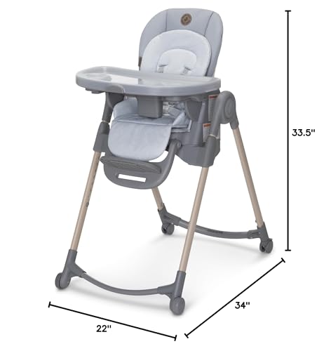 6-in-1 Convertible High Chair with EcoCare Fabric