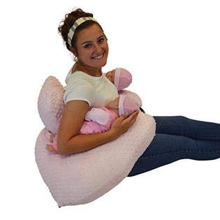 PILLOW - Pink - 6 uses in 1 Twin Pillow ! Breastfeeding