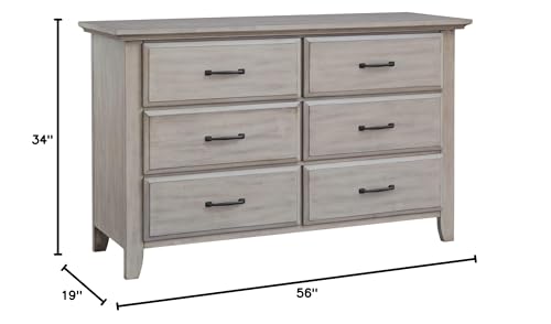 6-Drawer Dresser with Velvet-Lined Drawers