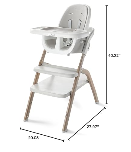 6-in-1 Convertible High Chair with Step Stool