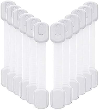 Baby Proofing Cabinet Strap Locks - Child Safety Drawer