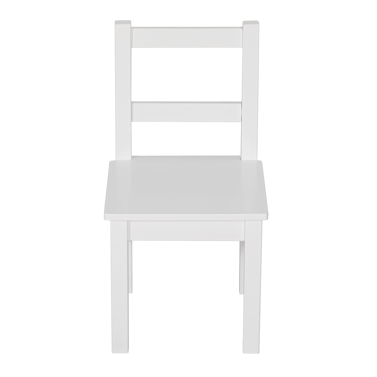 UTEX Child's Wooden Chair Pair for Play or Activity, Set of 2, White …