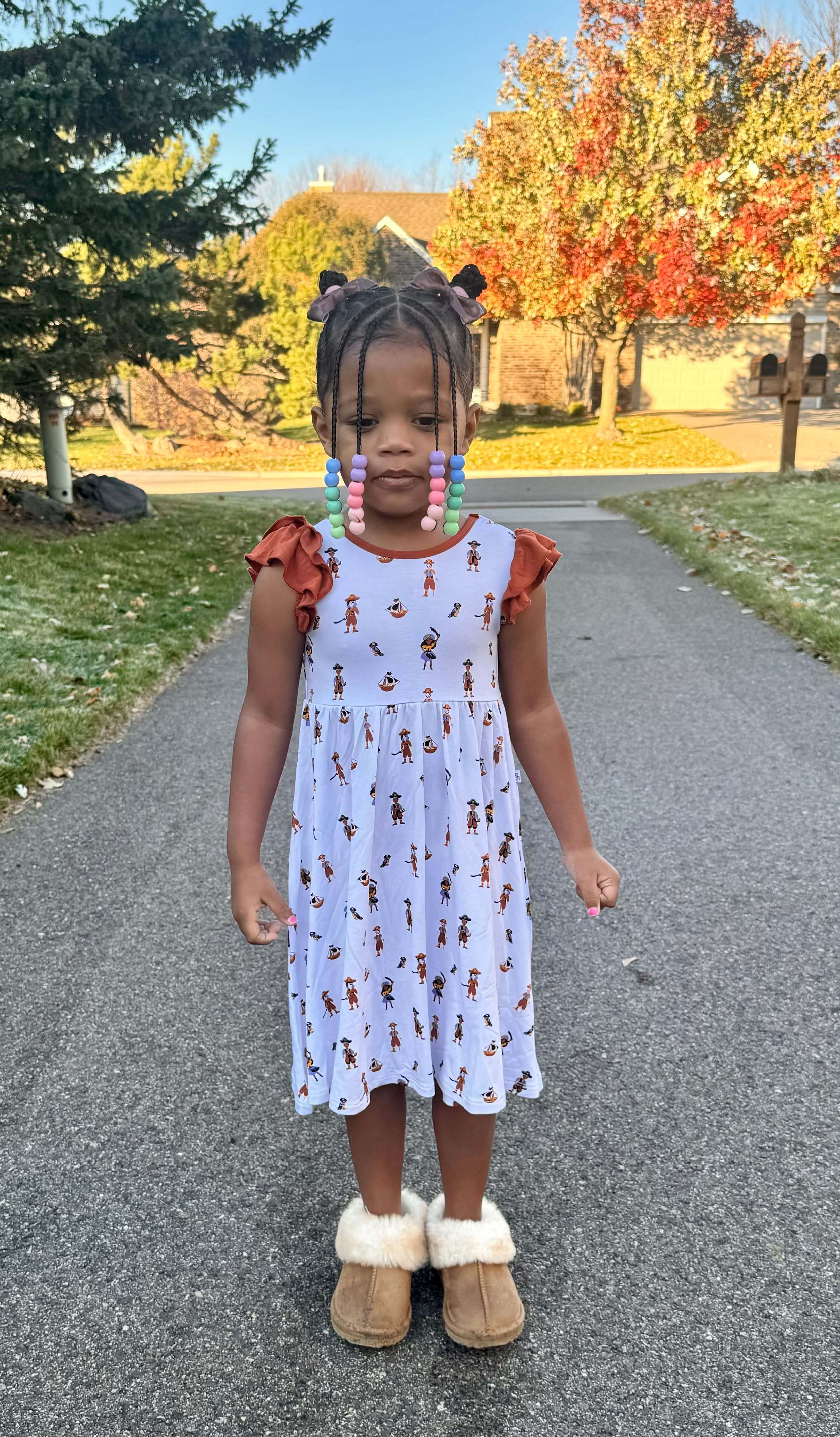 Pirate | Toddler Flutter Dress