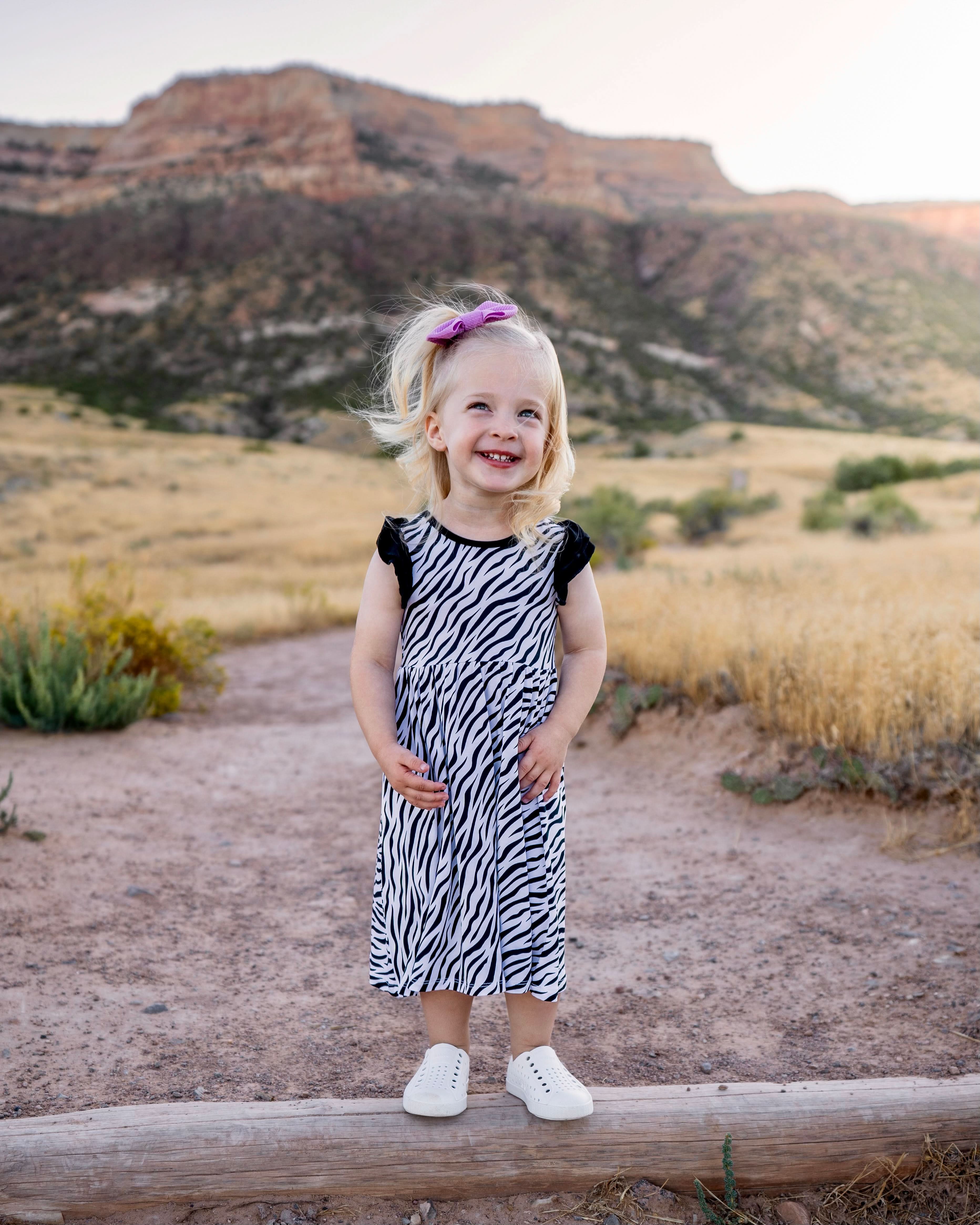 Stripes | Toddler Flutter Dress