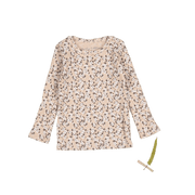 The Printed Long Sleeve Tee -  Adelyn