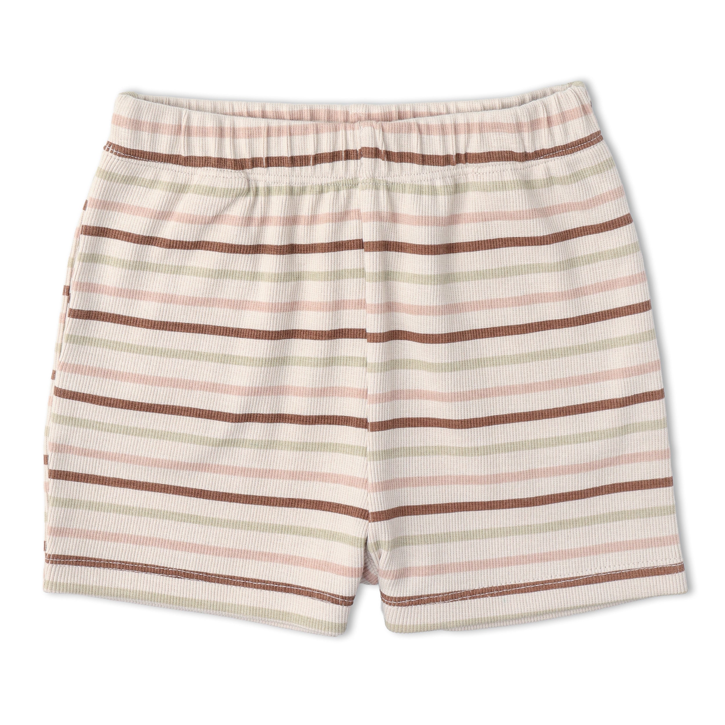 Organic Tank Top & Shorts Set - Terra Stripes