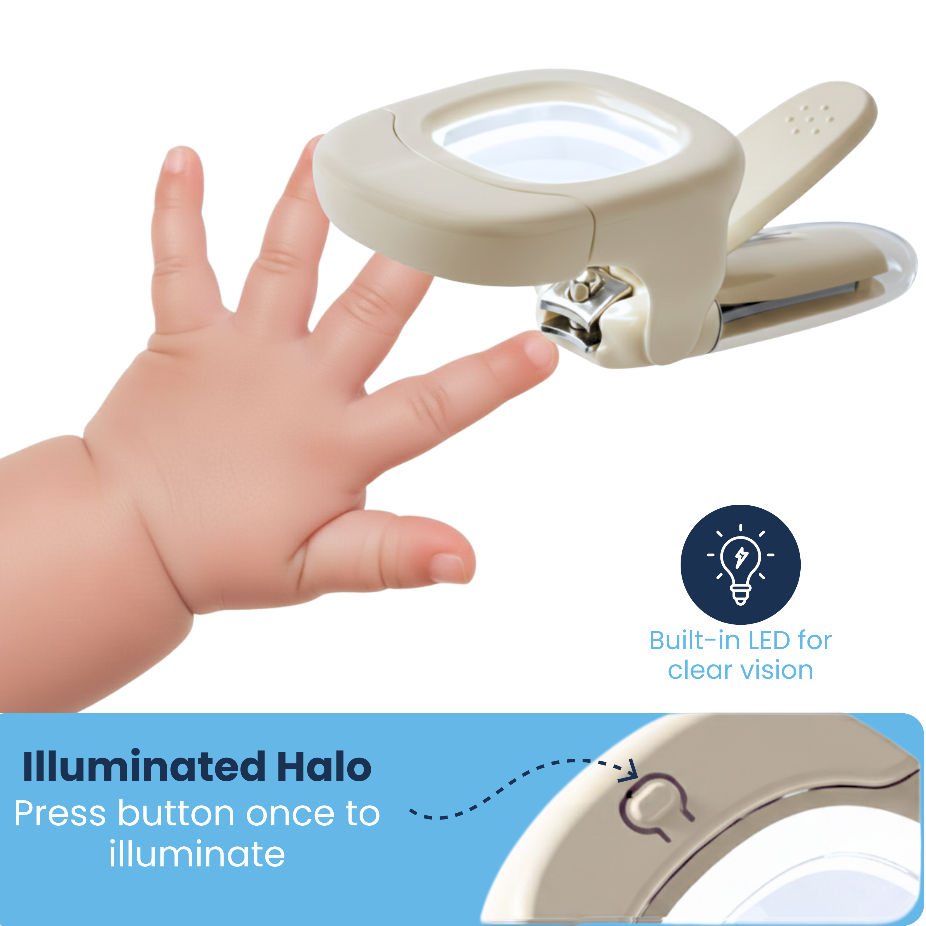 Baby Proof Me | Nail Clipper + Nail Filer