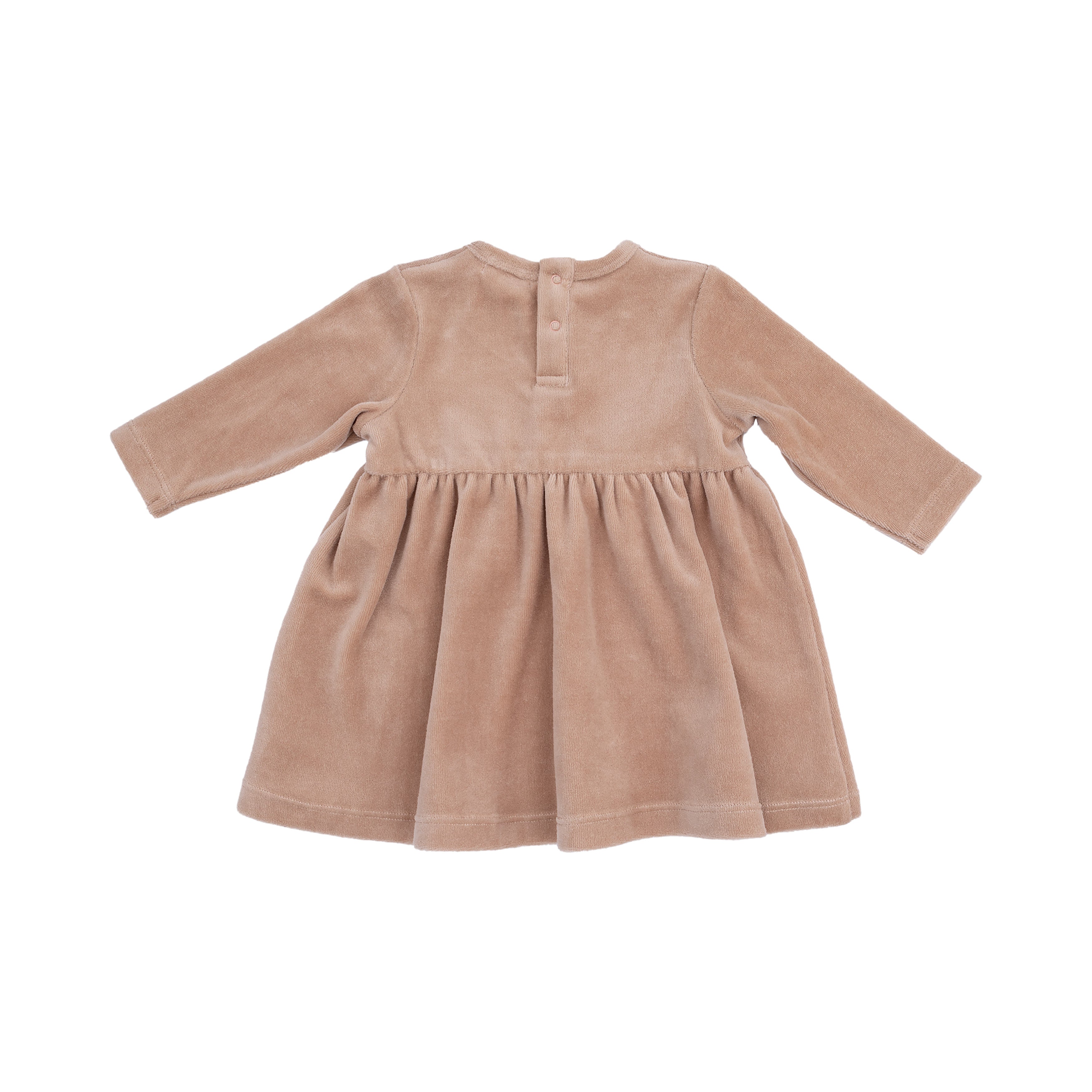 Velour Teddy Bear - Long Sleeve Dress + Legging