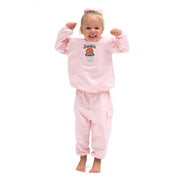 Varsity - Basketball - Pink Oversized Sweatshirt
