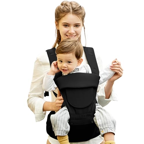 Baby Carrier Newborn to Toddler,Baby Carrier with Hip Seat,Ergonomic