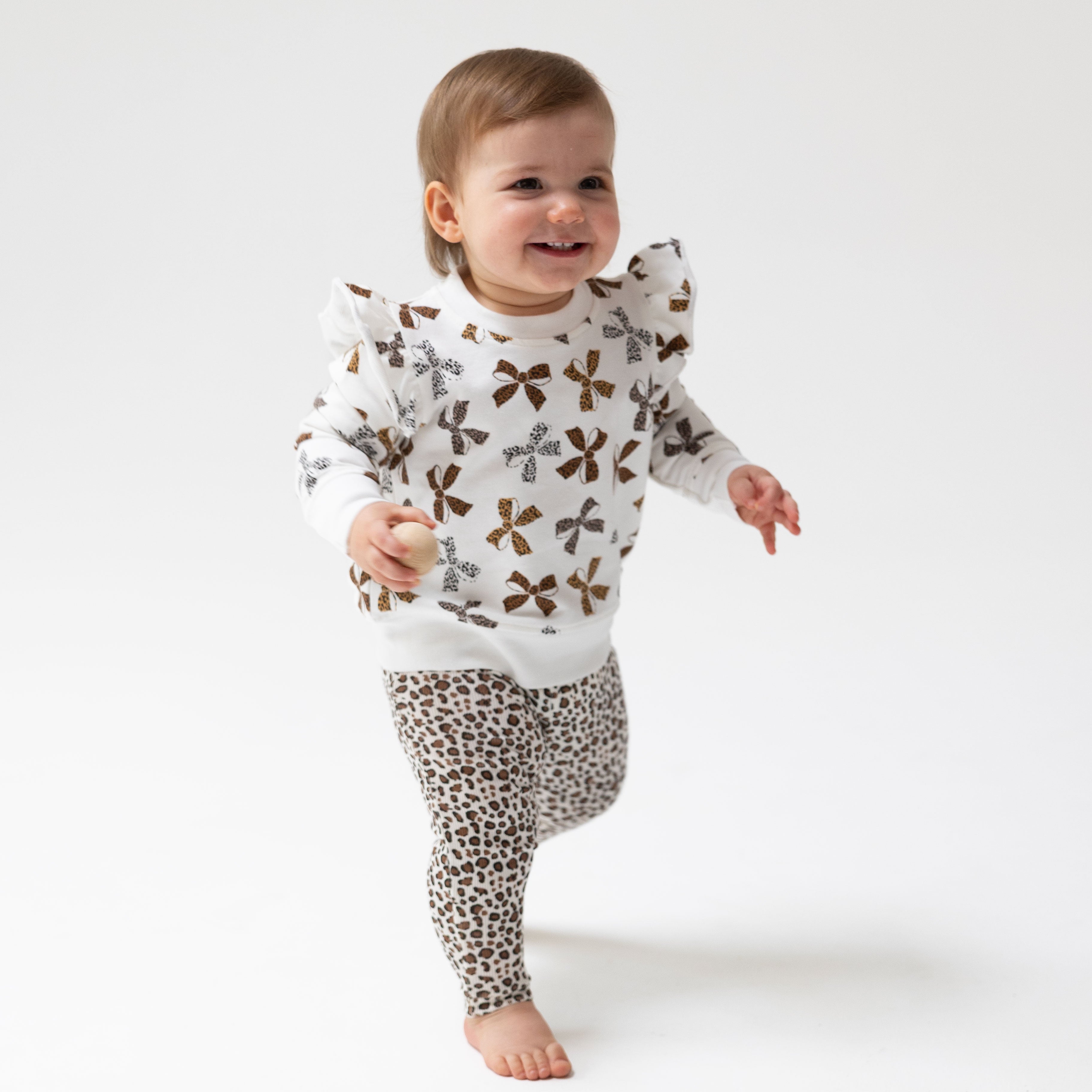 Leopard Rib - Legging