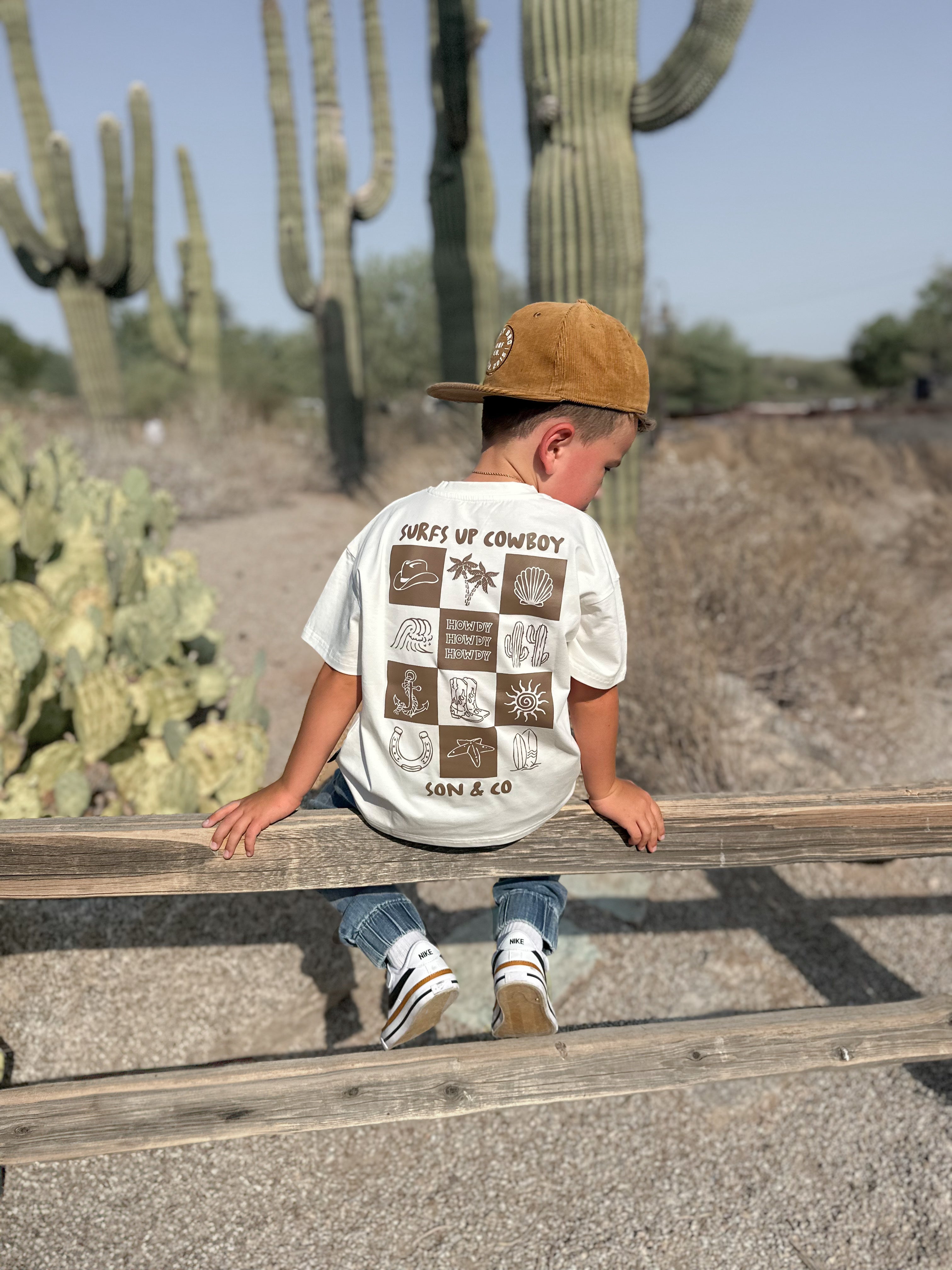 Surfs up Cowboy T-Shirts