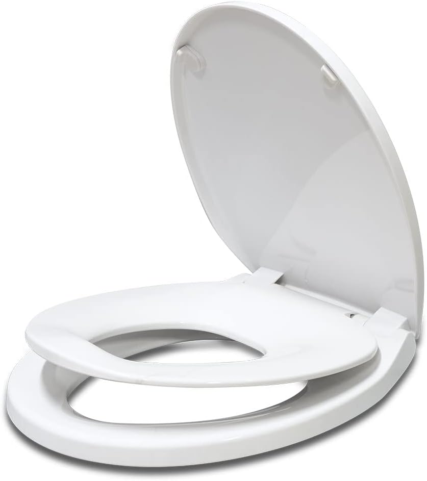 Mayfair Potty Seat And Toilet Seat Molded White