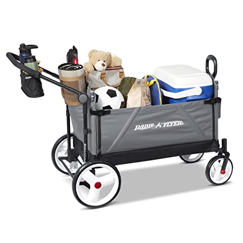 3-in-1 Convertible Stroller Wagon with UV Canopy