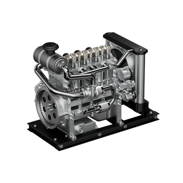 Teching Mini Diesel Engine Build Kit, Model Engine Kit for Adults - Assemble Precision Metal